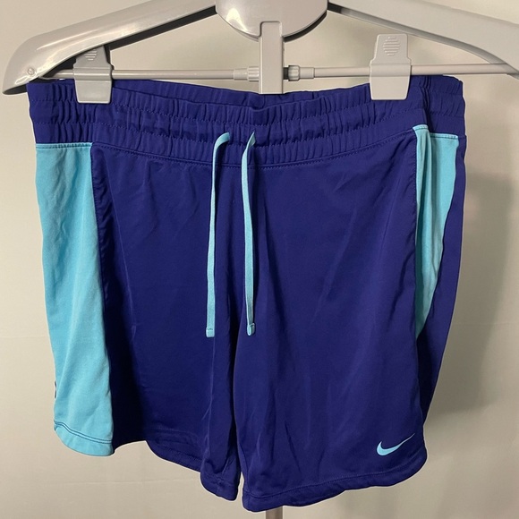 Nike Blue Athletic Shorts size small - Picture 1 of 5
